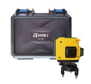 Nivel Laser 12 líneas Autonivelante 360 Horizontal y vertical Binli BL12