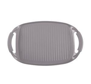 PLANCHA GRILL 47x29 CM TAUPE COLLECTION ANTIADHERENTE