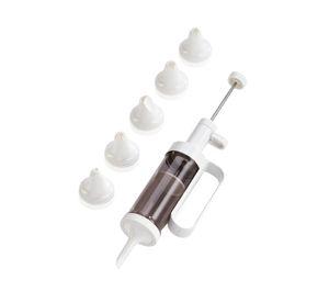 Jeringa pastelera 150 ml + 6 boquillas