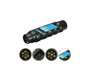 Tester 7 Pin Circuito Cableado Luces Enchufe Trailer Auto