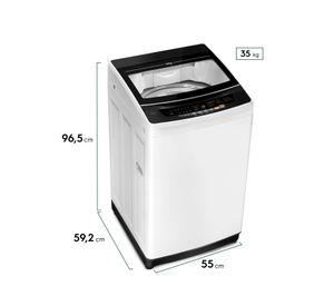 Lavadora Automática 12Kg Fuzzy Automático 12 BZG Blanca