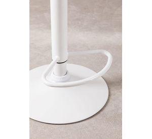 Pack 2 Pisos y sillas bar MKP Eames Base Blanca para Cocina o Bar Blanco