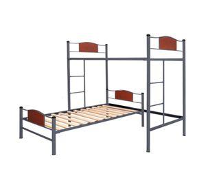 Cama alta + cama baja child 1 plaza grafito