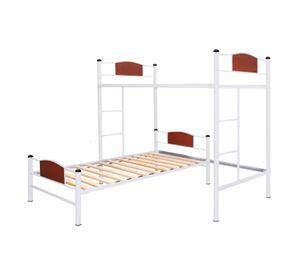 Cama alta + cama baja child 1 plaza blanco