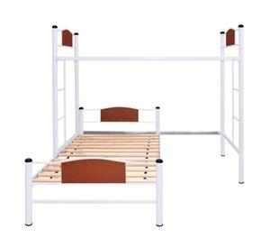 Cama alta + cama baja child 1 plaza blanco