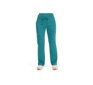 PANTALÓN MUJER CHEROKEE REVOLUTION WW120 TEAL BLUE