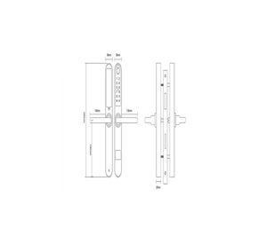 Cerradura Digital S31B Acceso Principal Reversible