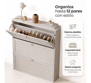 Zapatero Organizador Estante Zapato Hall Armario 114x80x18cm