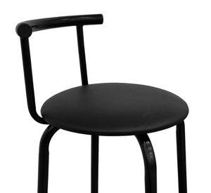 Taburete Back Negro