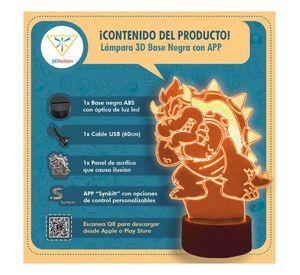 Lámpara Harry Potter Base Negra con Aplicación
