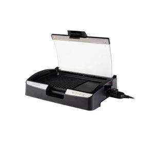 Parrilla Electrica Tapa De Vidrio 1800W 225°C TH-224 Thomas