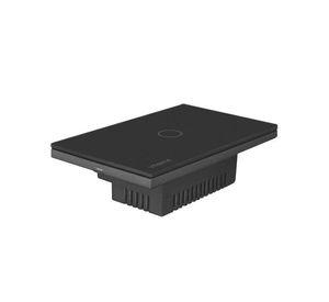 Interruptor Wifi RF Vhome Live LN Black Touch 1 Canal Compatible Con Google Home y Alexa