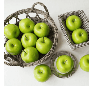 Manzana Verde Artificial 10cm