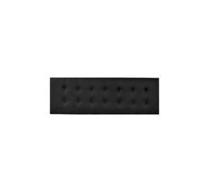 Respaldo Elegante 1 Plaza Capitone 105x60 CM Gris Oscuro Lino Botones
