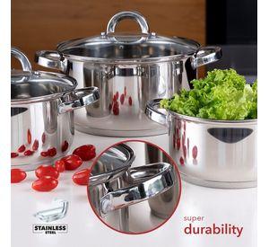 Juego Utensilios Cocina Tapa Antiadherente Resistente Rondon
