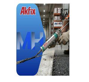 Pack 3 Sellador Poliuretano Akfix P635 Negro 310ml Juntas