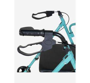 Andador 4 Ruedas Canasto y Asiento 2.0