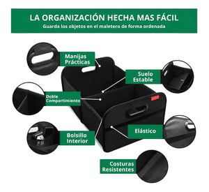 Caja Organizadora De Maleta Auto Bolso Maletero Plegabl #422