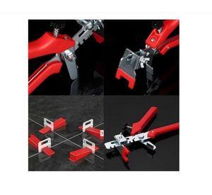Kit Niveladores De Cerámico Piso 100 Cuñas + Clips + Alicate