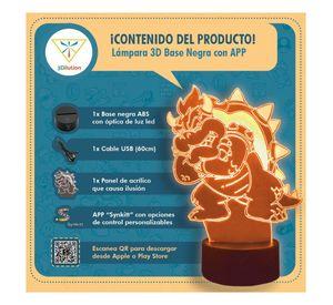 Lampara Ryoma Echizen Base Negra con Aplicación
