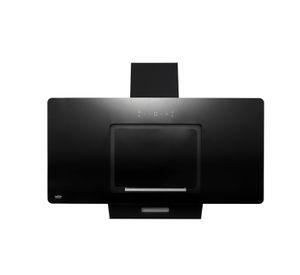 Campana decorativa vidrio negro Control Touch 90 Cm