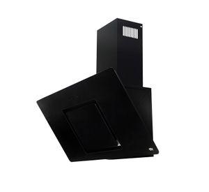 Campana decorativa vidrio negro Control Touch 90 Cm