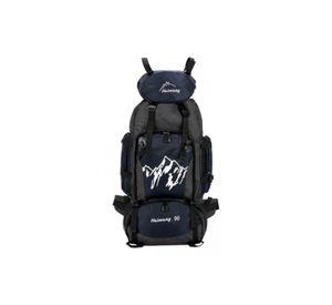 Mochila 90L para camping color negro