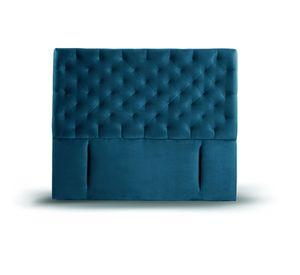 RESPALDO BRESCIA TELA AZUL KING