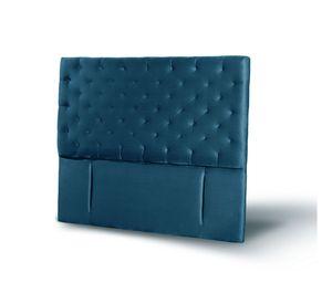 RESPALDO BRESCIA TELA AZUL KING