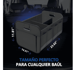Caja Organizadora De Maleta Auto Bolso Maletero Plegabl #069