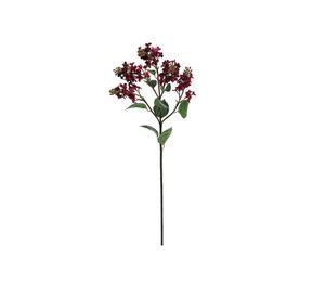 lila flor seda artificial 80 cm