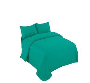 JUEGO DE SABANAS POLAR SUPER KING TURQUESA