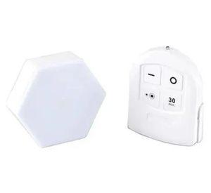 Pack 3 Luz Led Hexagonal Portátil Con Control Remoto Y Timer