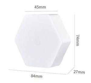 Pack 3 Luz Led Hexagonal Portátil Con Control Remoto Y Timer