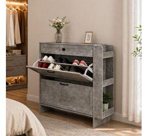 Mueble Zapatero Alto Con Gran Capacidad Y Ahorrar Espacio
