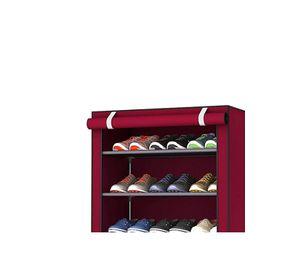 Zapatero Organizador Hogar Tela 5 Niveles 92x60x30 CM Red Wine