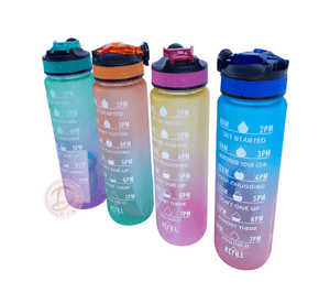 Botella De Agua Motivacional 1000ml