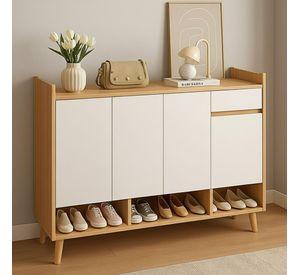 Zapatero Mueble Moderm 4 Puertas y Cajón 143CM