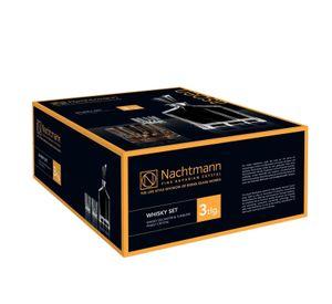 Botella Whisky y dos vasos Whisky Aspen