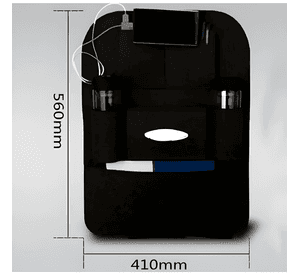 Par De Bolso Organizadores De Asiento Hilux Diesel 4x4