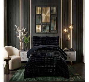 COBERTOR ALTO CONFORT 2 PLAZA 230CM X 250CM COLOR NEGRO