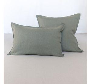 Funda Cojín Lino Lyra - Khaki / 40x60