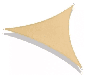 Carpa vela 5x5 filtro uv blanco