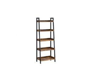 Estante Repisa de 5 Niveles Marrón Rústico 152x51x35cm Rohe