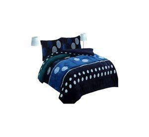 COBERTOR CON CHIPORRO 2 PLAZAS 230X250CM AZUL M B31