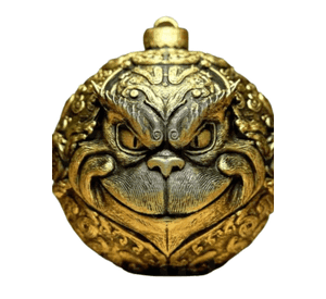 Bola Navidad - Figura de Navidad en Dorado