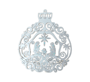 Adorno ornamentado para Árbol Navidad