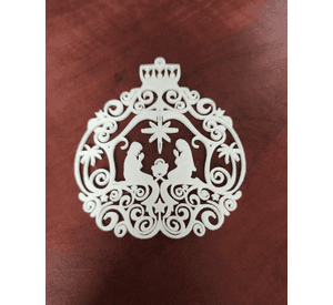 Adorno ornamentado para Árbol Navidad