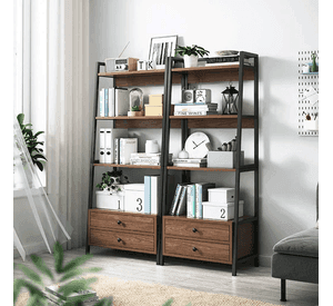 Estante Vitrina Escaleras De Metal Multiusos 4-tier Almacenamiento