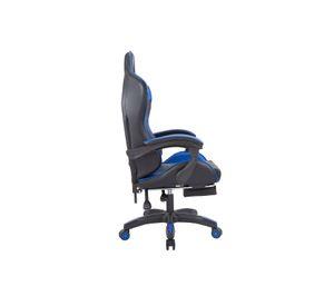 Silla Gamer Oficina Ajustable Reclinable Azul